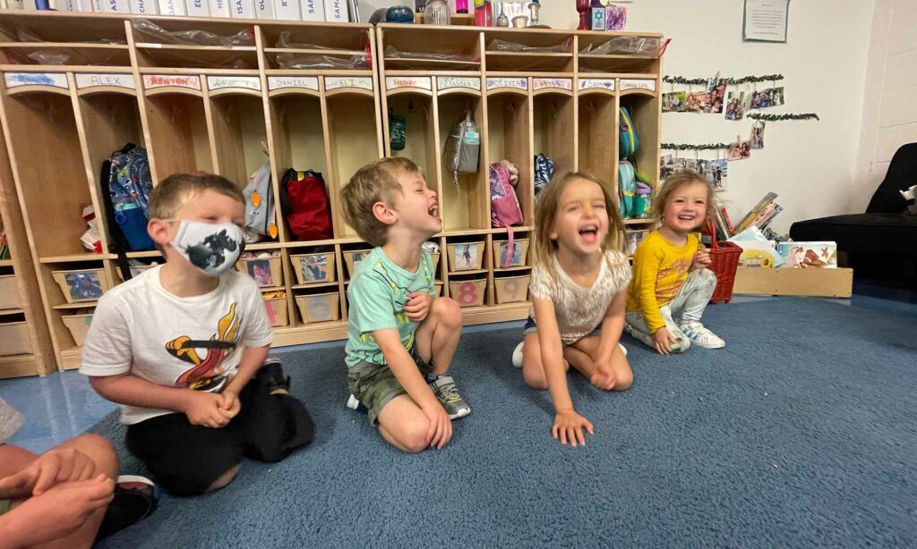 children in the classroom at Preschool in Coconut Grove, Pinecrest, FL, South Miami, Coral Gables