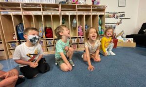 children in the classroom at a Daycare Center in Coral Gables, South Miami, Pinecrest, FL, Coconut Grove